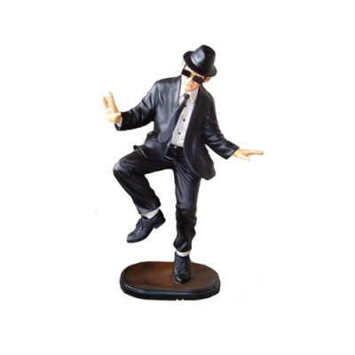 Deco figuur standbeeld sculptuur 90cm figuren standbeelden sculpturen Men Black Brothers