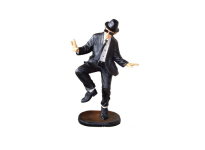 Deco figuur standbeeld sculptuur 90cm figuren standbeelden sculpturen Men Black Brothers