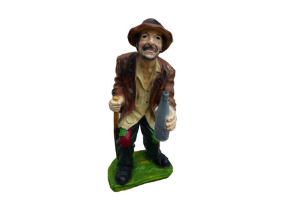 Decoratieve figuur standbeeld sculptuur 95cm figuren standbeelden sculpturen Alcoholist Dakloos