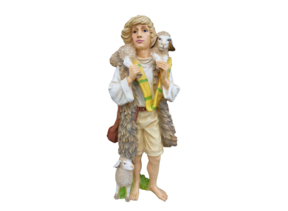 Deko Figur Standbeeld Sculptuur 80 cm Beelden Standbeelden Sculpturen Tuin Herder P96