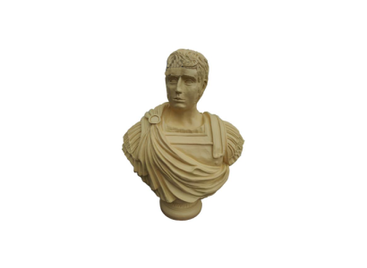 Buste Julius Caesar Figur Standbeeld Sculptuur 72 cm Figuren Standbeelden Sculpturen R3