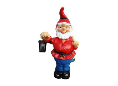 Tuinkabouter 90cm tuindecoratie beeldjes standbeelden figuur handgeschilderd