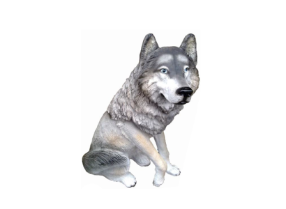 Wolf Garten figuur Dier figuren standbeelden Decoratie Deco nieuw 60cm standbeeld Sculptuur  Wolf Garten figuur Dieren beelden Decoratie Deco nieuw 60cm beeld Sculptuur