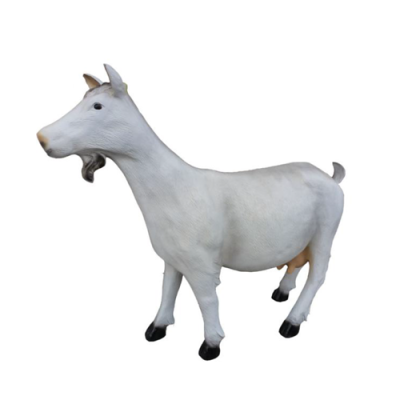 Beeld Sculptuur Tuin Decoratie Deco Sculptuur Standbeeld Geit Standbeelden Dier 85 cm