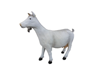 Beeld Sculptuur Tuin Decoratie Deco Sculptuur Standbeeld Geit Standbeelden Dier 85 cm