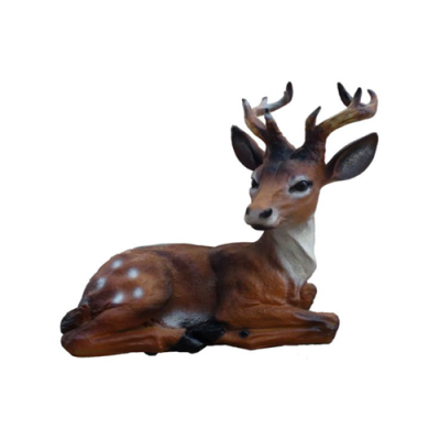 Hertenfiguur standbeeld standbeelden tuindecoratie sculptuur decoratie 45 cm Nieuw