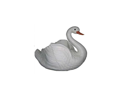 Zwaan Decoratieve Standbeeld Tuinbeelden Beelden 34cm levensgrote plastic figuur