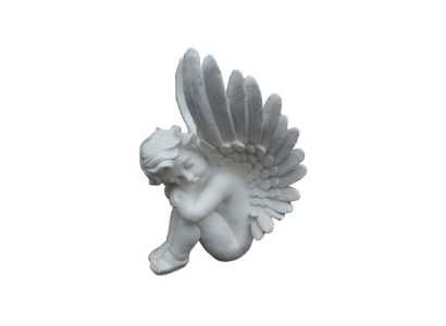 Decoratiefiguur Standbeeld Sculptuur 45 cm Beelden Standbeelden Sculpturen Engel Grafversiering