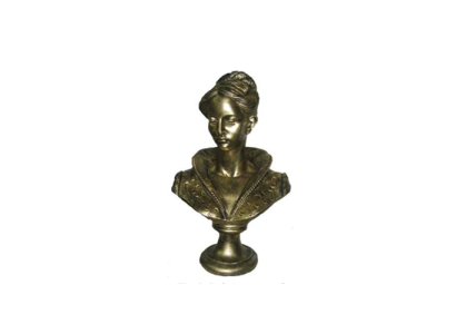 Vrouw Buste Decoratie Figuur Standbeeld Sculptuur 47 cm Figuren Beelden Sculpturen Nieuw R12