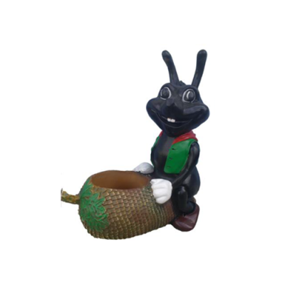 Tuinmier 47cm Tuindecoratiefiguren Standbeelden Figuur met de hand beschilderd Nieuw