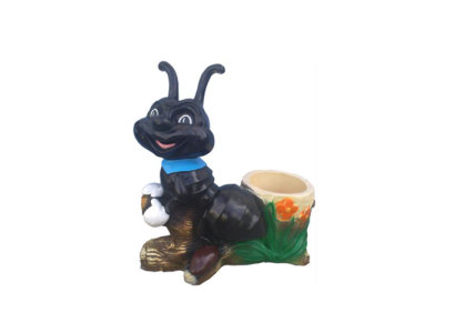Tuinmier 48cm Tuindecoratie Figuren Standbeelden Figuur Handgeschilderd Nieuw