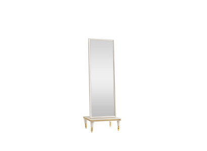 Spiegel Wit Slaapkamer Modern Staande Spiegel Metaal Elegant Staande Spiegel Nieuw