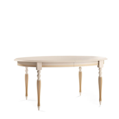 Klassieke eettafel Ovale tafels Eettafel Houten meubels Luxe Nieuw