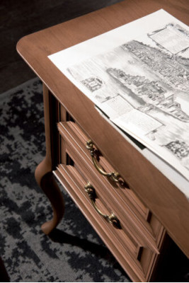 Bureau Houten Tafel Tafels Bureaus Meubels Kantoor Meubelen Ontwerp