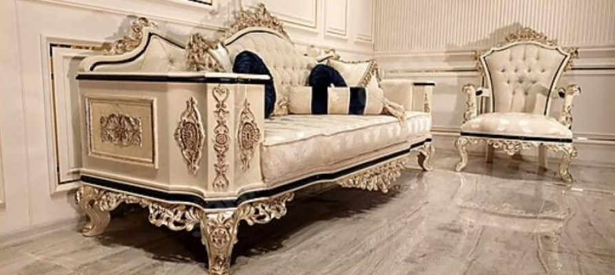 Chesterfield bankstel set 3+1 Luxe 2-delige Stoffen Bank Woonkamer