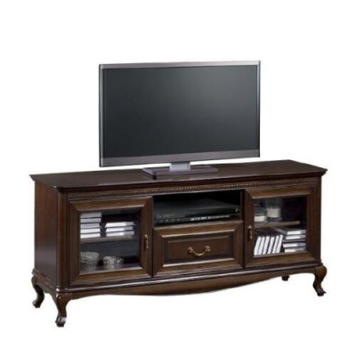 Klassieke woonkamer, Edel designer meubels, Vitrine, RTV-tafel, Commode in Italiaanse stijl.
