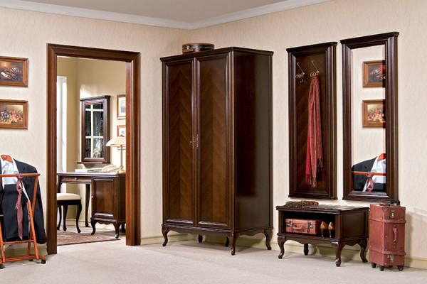 Diele Garderobe Set Echtes Holz Flur Wandgarderobe Italienische Möbel Garderoben  Hal Garderobe Set Echt Houtgang Wandgarderobe Italiaanse Meubels Kapstokken