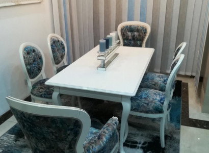 6x Stoelenset Fauteuil Zitkussen Chesterfield Designer Stoelen met Leuning.