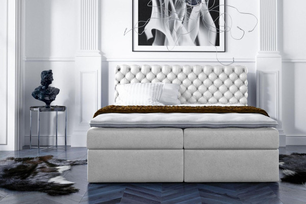 Chesterfield boxspringbed tweepersoons bed echtelijk bed bed gestoffeerd bedden 200x200cm