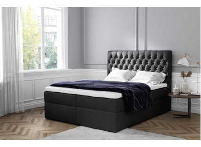 Boxspringbed Tweepersoonsbed Echtelijk bed Bedframe Bed Gestoffeerd bed Bedden 180x200cm