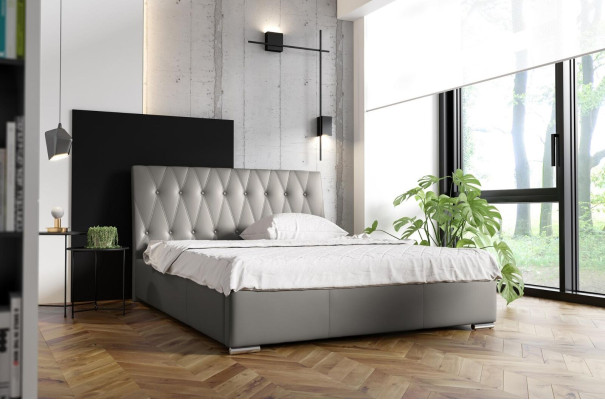 Tweepersoons bedbedframe bedframe bed bedframe bed bed polyester nieuw