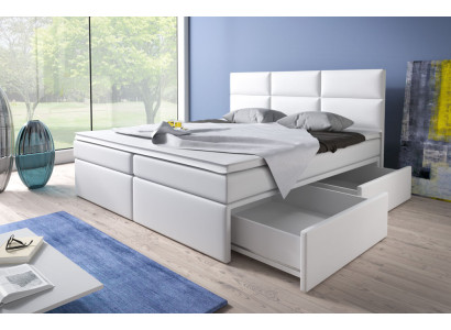 Boxspringbedden Bed Frame Kunstleer Designer Hotel Dubbel Luxe Design Nieuw