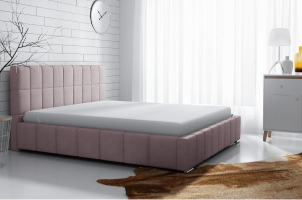 Bedframe Design Dubbel Hotel Modern Slaapkamer Bed Bedden Gestoffeerd Bed Nieuw