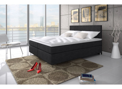 Gepolsterd bed Bedden Bed Gestoffeerd Boxspringbed Design Hotel Dubbel Luxe Design