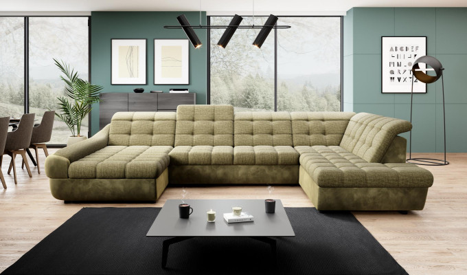 Sofa Bank Bekleding Set Woonlandschap Ontwerp Hoek Bank U Vorm Banken Banken