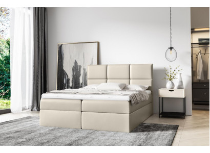 Bed met matras Boxspringbed 160x200 Design Dubbel Hotel Modern Bed Bedden Meubels