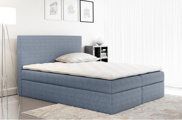 Boxspringbed Textiel Design Dubbel Hotel Modern Bed Slaapkamer Bedden Stof