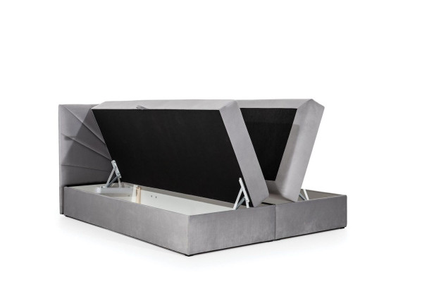 Boxspringbed Tweepersoonsbed Bed met opbergruimte Bed Echtelijk bed Bedden Gestoffeerd bed Rood Nieuw
