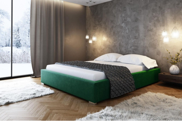 Bedden Kast Bedframe Bed Lederen bedframe Tweepersoonsbed