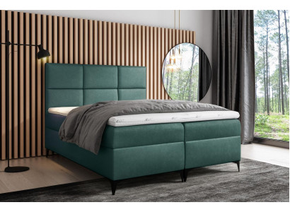 Boxspringbed Textiel Design Dubbel Hotel Modern Bed Slaapkamer Bedden 200x200