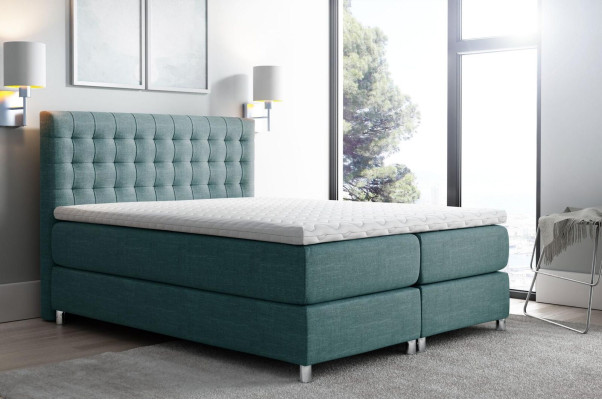Boxspringbed Tweepersoonsbed Huwelijksbed Bedframe Bed Gestoffeerd Bedden Polyester