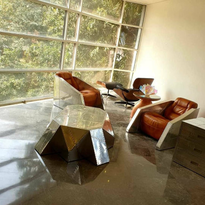 Salontafel Luxe Design Salontafel Aviator Bank Tafels Woonkamer Bijzettafel Nieuw
