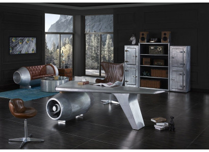 Vliegtuig vleugel bureau bureau tafel Aviator ontwerp luxe meubels