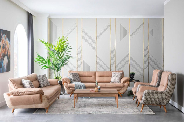 Slaapbank bank uitklapbare bank driepersoonsbank banken bank bedfunctie stof