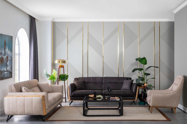 Slaapbank Bank Driezitter Bedbank Banken Bank Stof Slaapfunctie