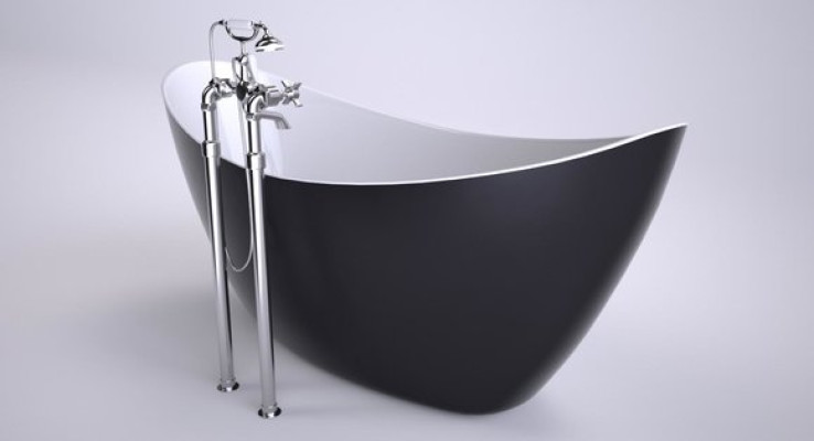 Ontwerp badkuip Vrijstaande ovale moderne badkuipen