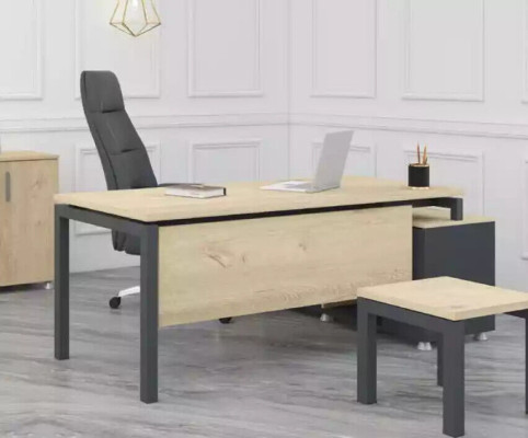 Hoekbureau Tafel Kantoor Tafels Bureaus Meubels Directiebureau
