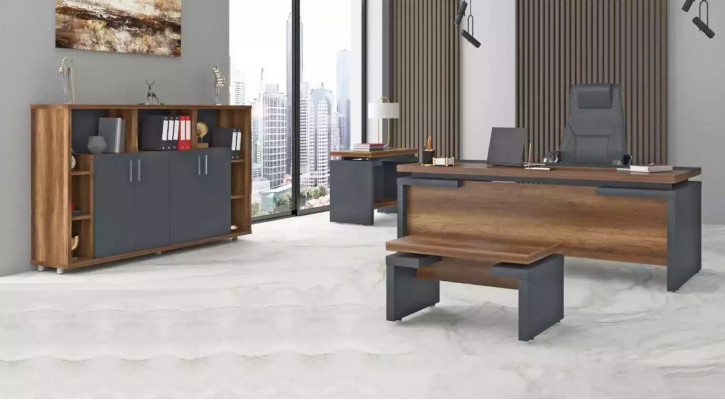Kantoor set Kantoormeubelen Compleet set bureau dossierkast