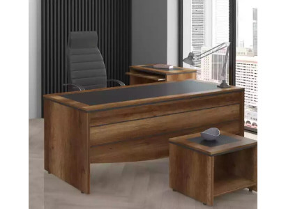 Werkkamer Bureau Houten bureau Kantoor bureau Kantoor meubilair Directeursbureau