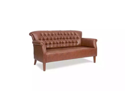 Luxe driezits Chesterfield bank bruin Moderne bankstellen