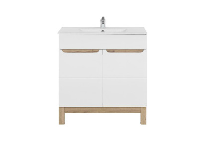 Witte wastafel met onderkast Hoogwaardige wastafels