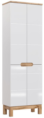 Badkamerkast Hoge kast Kast Opbergruimte Wit Bad