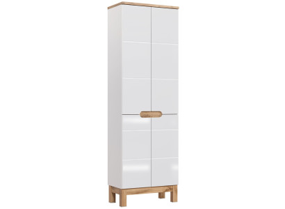Badkamerkast Hoge kast Kast Opbergruimte Wit Bad