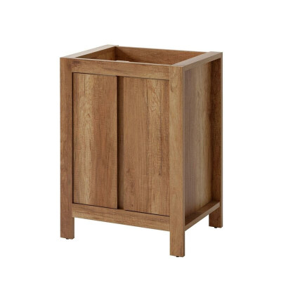 Badkamermeubelset 60cm wastafel met decoratief onderkast modern wastafel