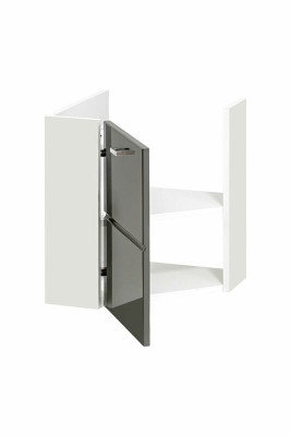 Hoek wastafel wastafel met onderkast 40 cm hoekwasbak keramiek