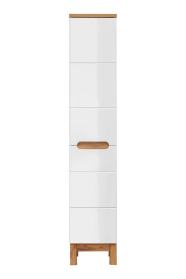 Hoge kast Badkamerrek Badkast Badmeubels Planken Bad